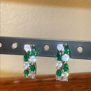 Emerald earrings